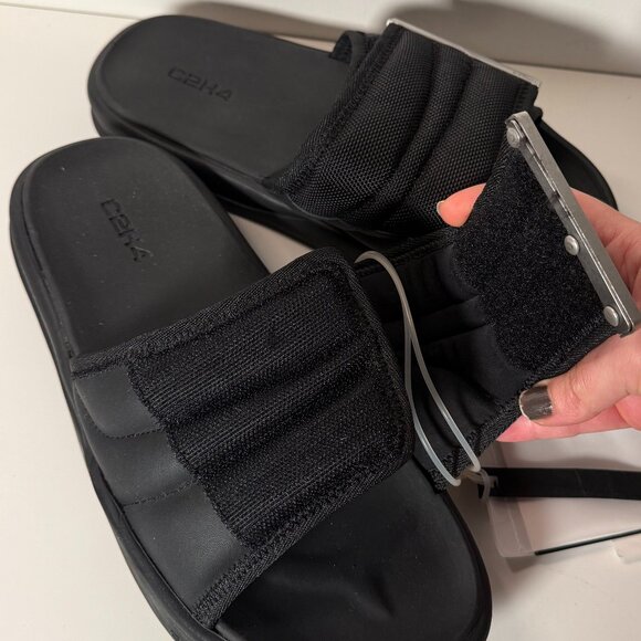 C2H4 Black Proton Alpha Sandals main image 5